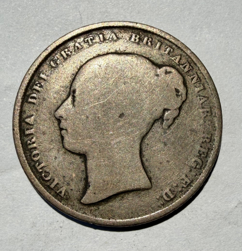 Queen Victoria shilling 1840