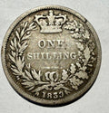 Queen Victoria shilling 1839