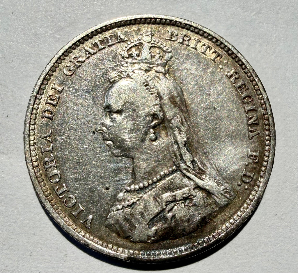 Queen Victoria shilling 1887
