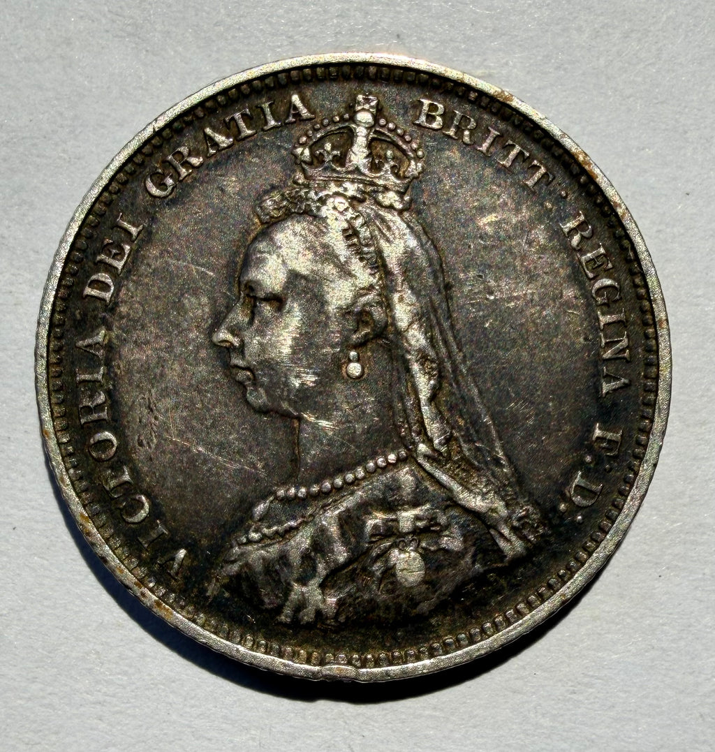 Queen Victoria shilling 1887