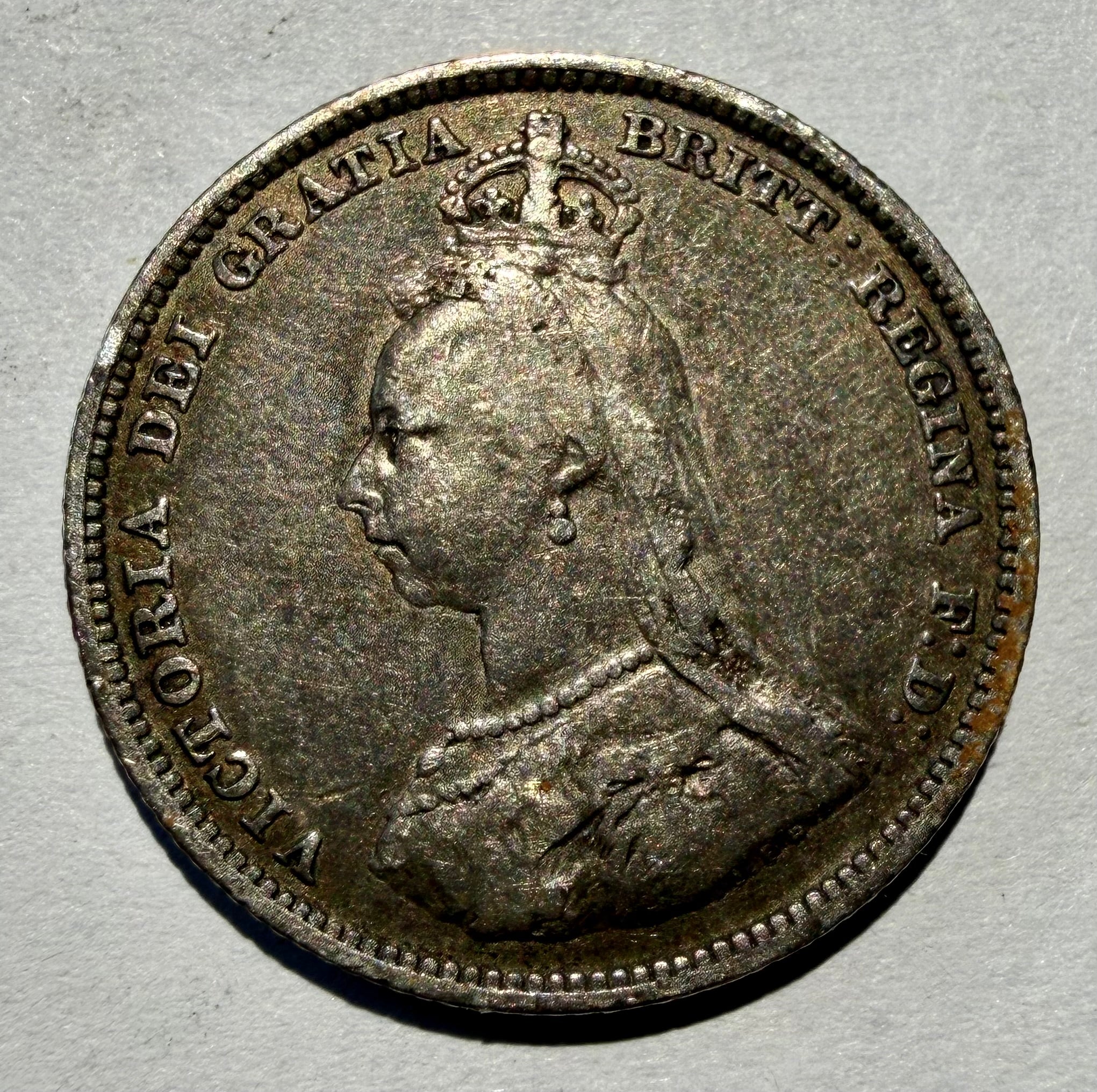 Queen Victoria shilling 1887