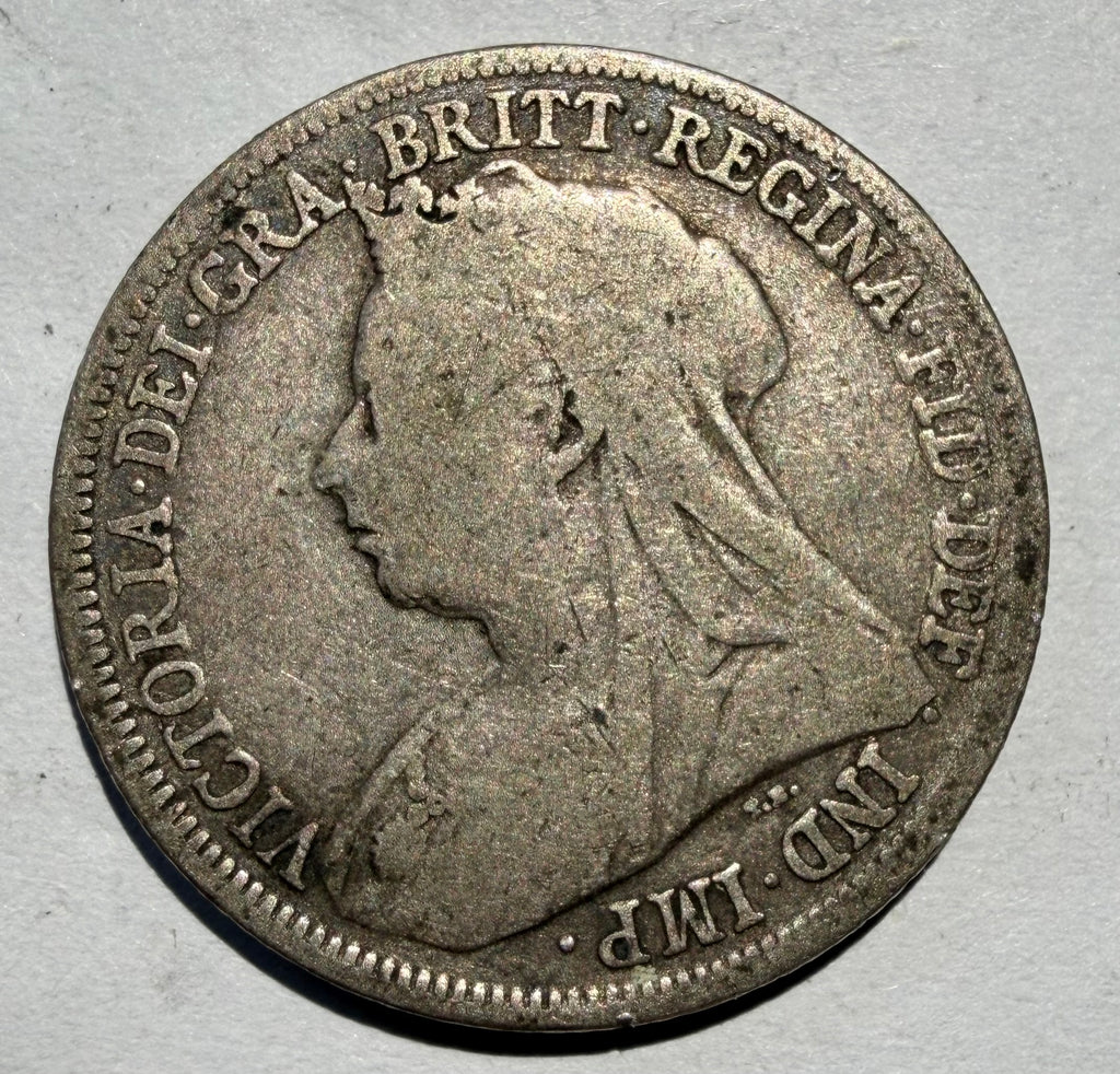 Queen Victoria Shilling 1899