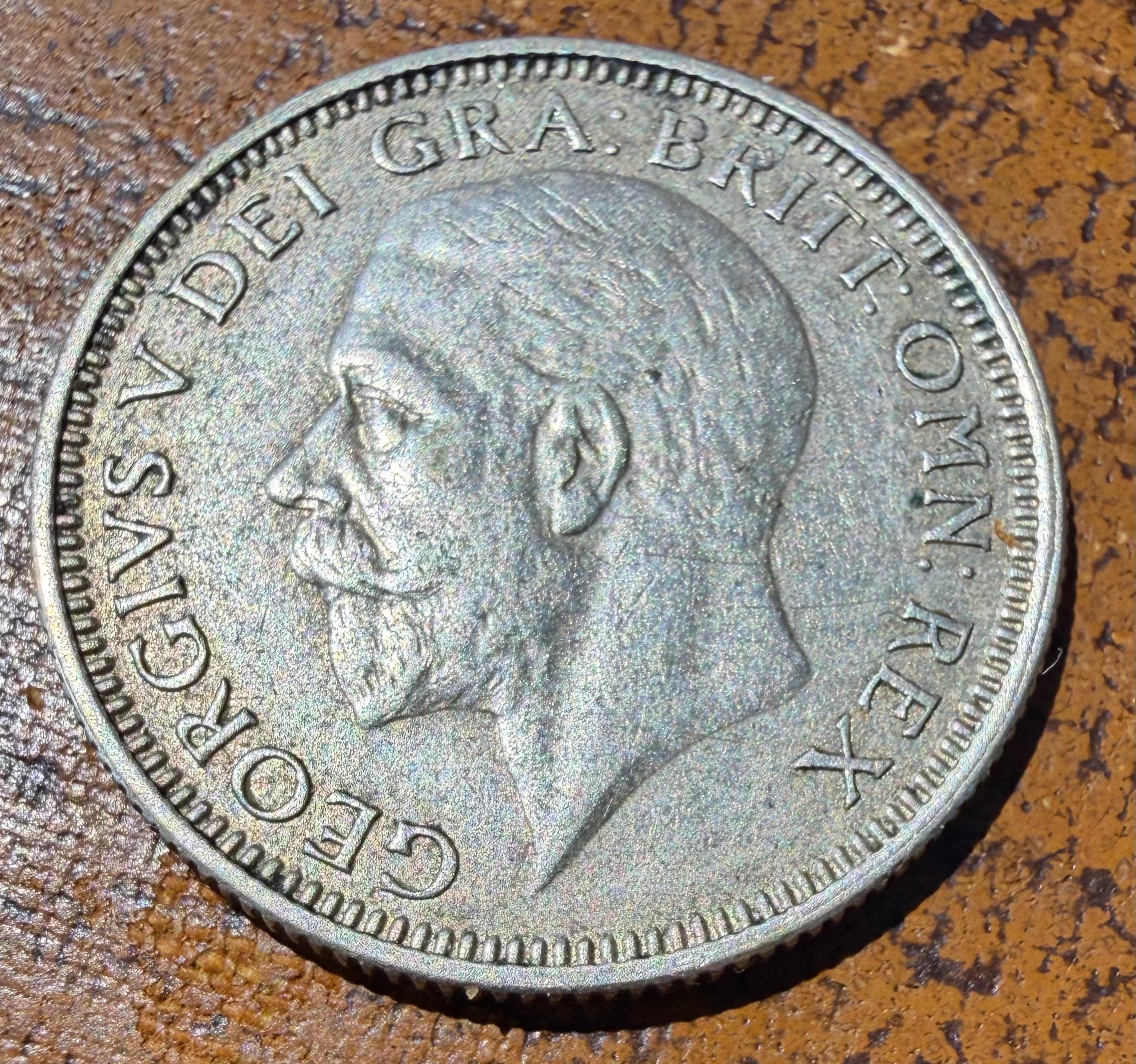 1928 King George V shilling