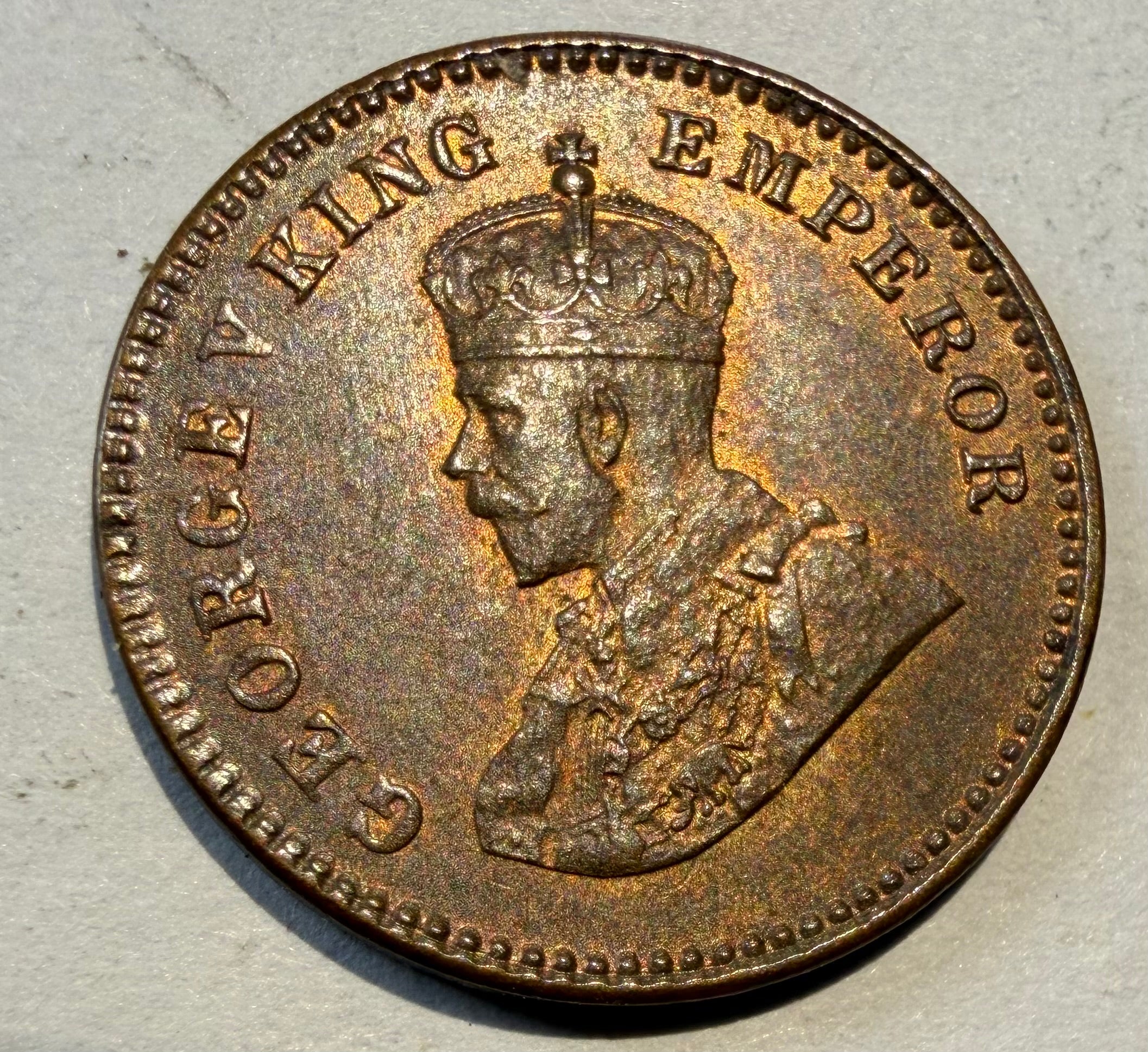 India 1/12 anna-1925C-UNC