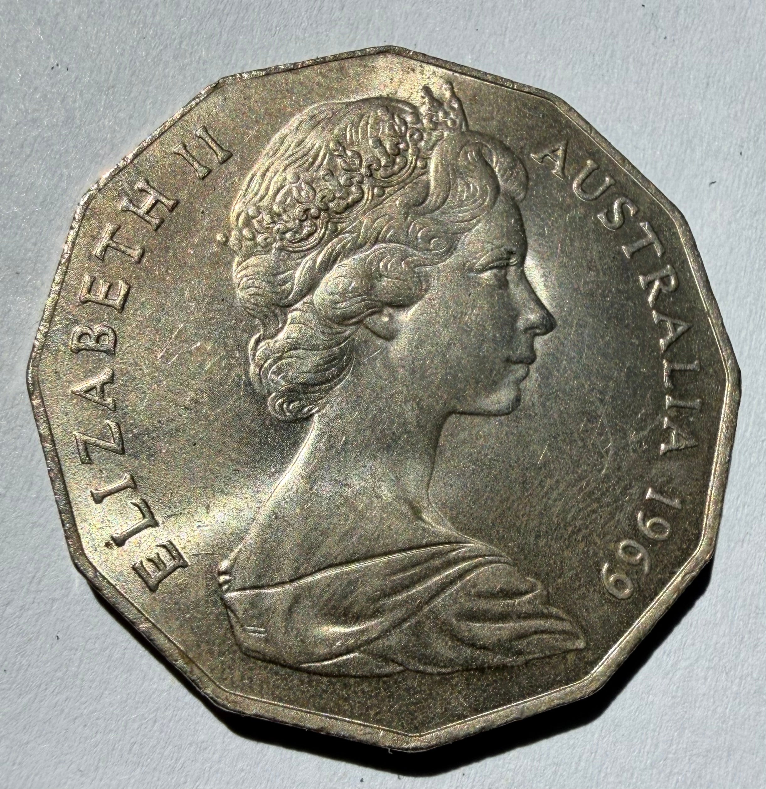 Australia 50 Cents 1969