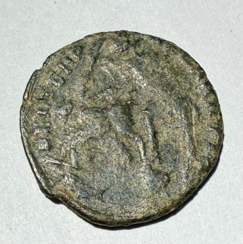 Constantius II AE 3 Siscia Mint Fallen Horseman Roman Coin (Copy)