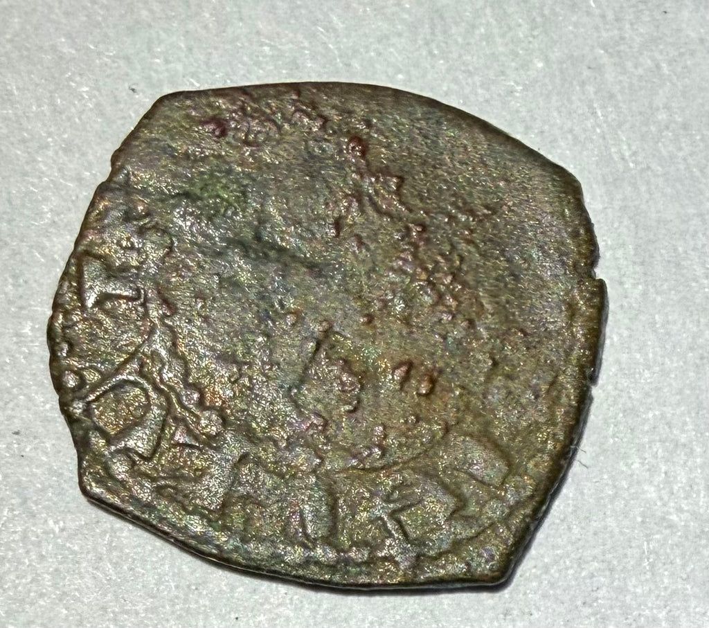 Sicily William II the Good AE Follaro (1166-1189) Central Cross Pattee Messina