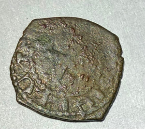 Sicily William II the Good AE Follaro (1166-1189) Central Cross Pattee Messina