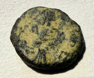 MARCIAN AE Nummus Roman Bronze Coin 450-457 AD Constantinople RIC 543