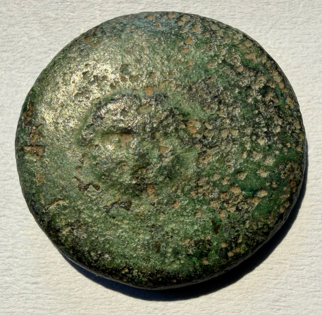 MACEDON Philip III Arrhidaios AE Half Unit 323-317 BC Gorgon Shield Helmet Kauno