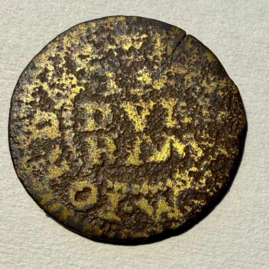 17thC Durham Farthing Token 1660s - William Jordan - Williamson Durham 34