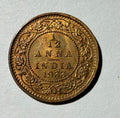 1933 British India 1/12 Anna coin UNC