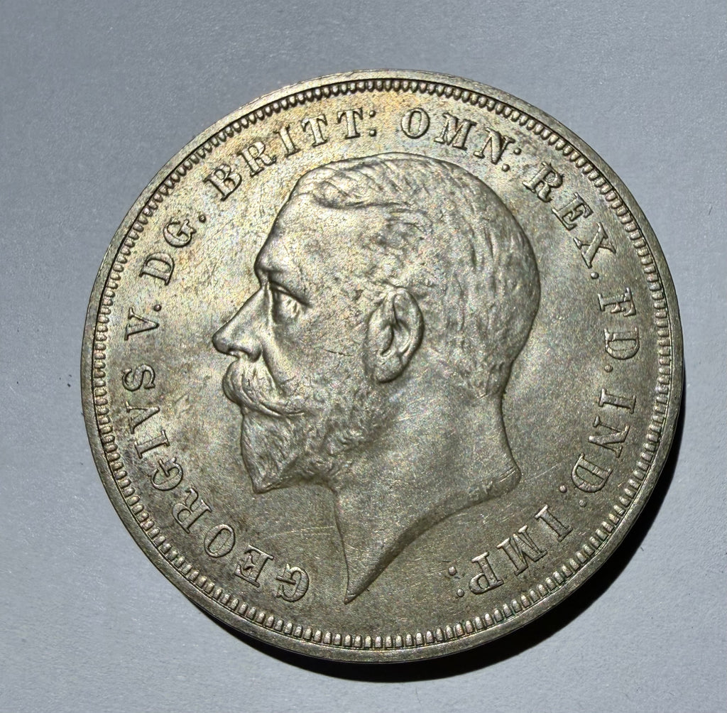 George V, Crown, 1935, “Rocking Horse Crown” -high grade