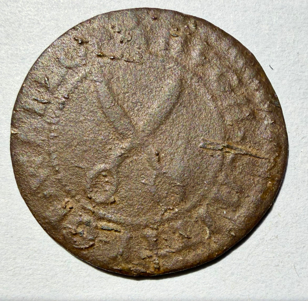 1666 Wallop Hampshire 17th Century Trade Token - Hugh Chitty Shears - W.206