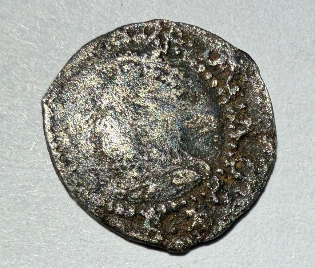 Elizabeth I Hammered Silver Penny – probably 6th Issue -Anchor Mint Mark