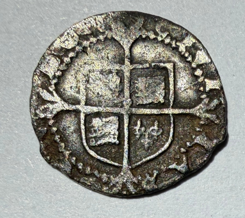 Elizabeth I Hammered Silver Penny – probably 6th Issue -Anchor Mint Mark