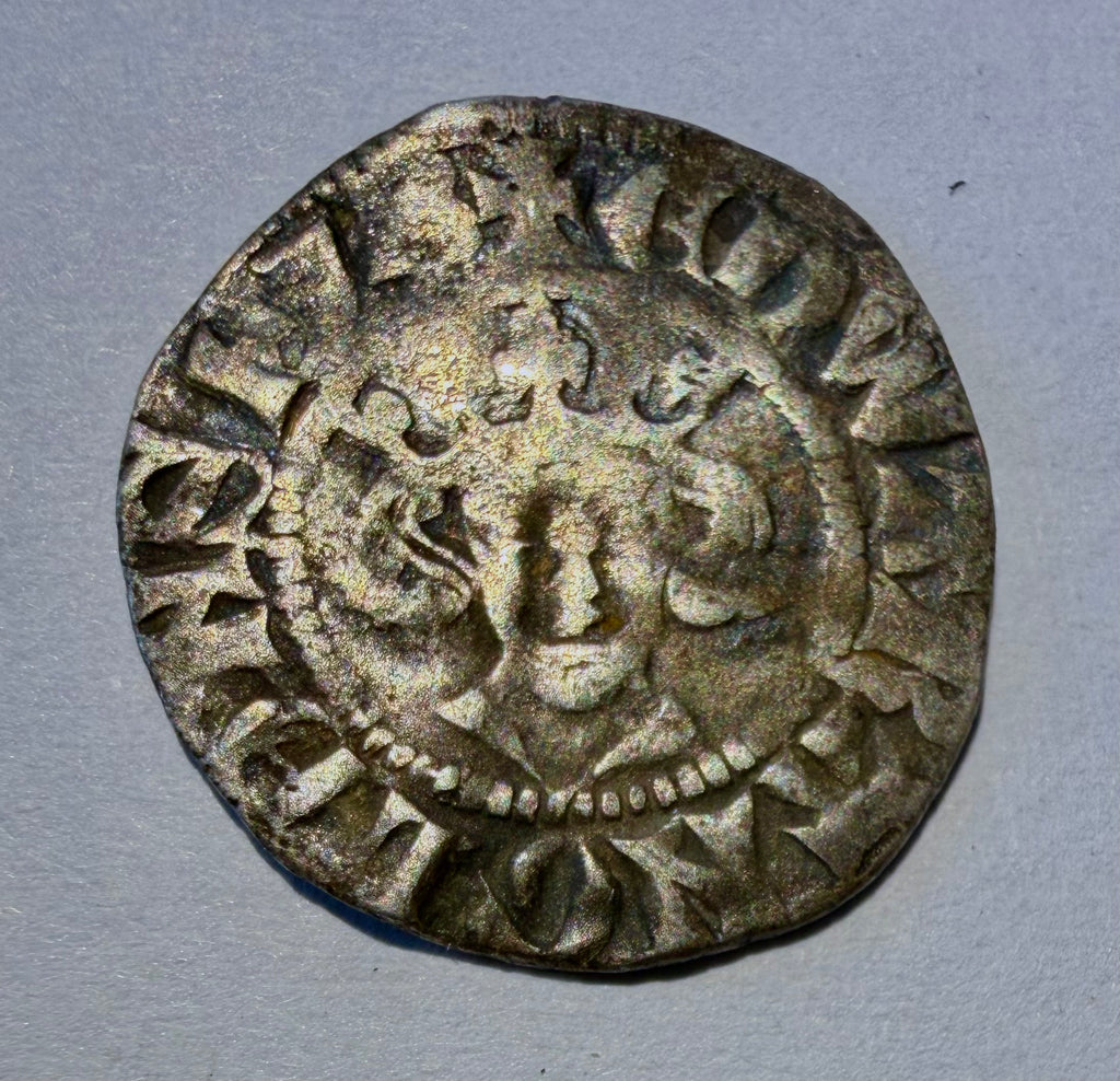Edward II Silver Penny London Mint Class 10cf5 / 11a Transition