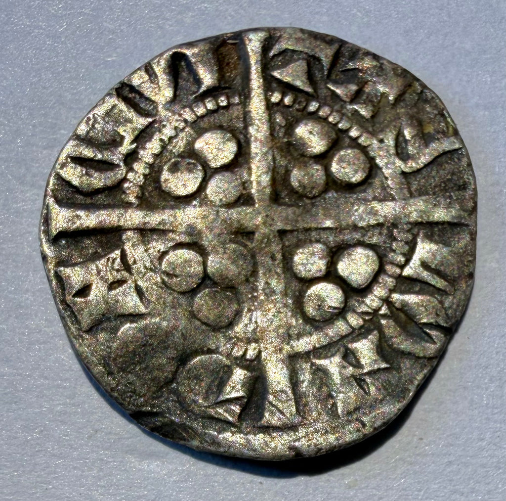 Edward II Silver Penny London Mint Class 10cf5 / 11a Transition