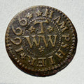 Alton Hampshire 1666 Trade Token - 17th Century Farthing W. Williamson 7 Norweb