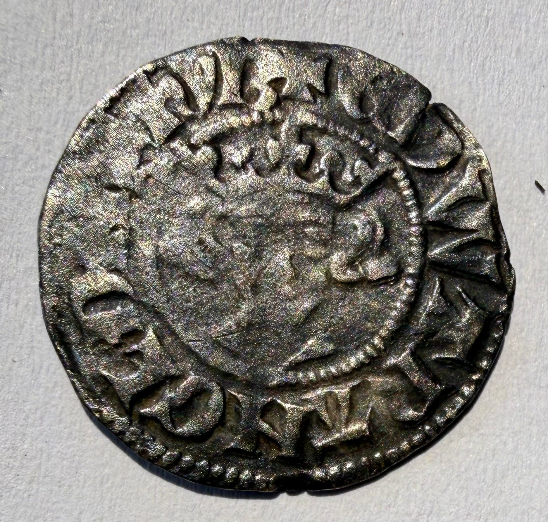 Edward II penny, class 11b-Durham