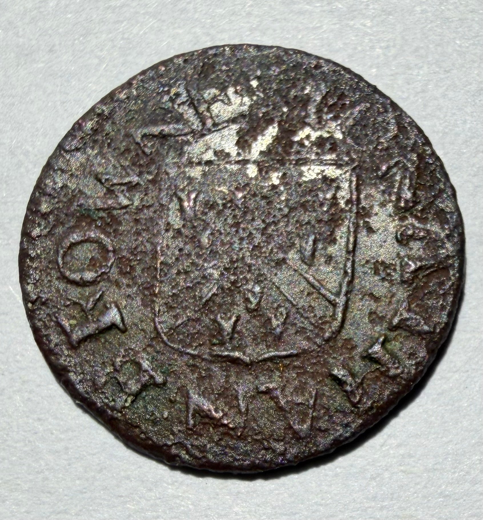 17th Century Farthing Token - Jonathan Browne, Cambridge Grocer (W.19)