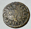 1656 CAMBRIDGE 17th C. Farthing Token - Peter Collins (Glove) - Williamson W.32
