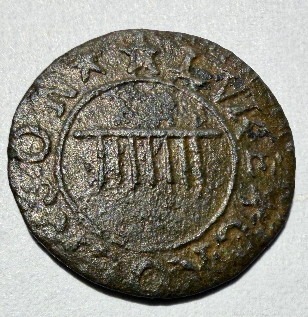 17thC Farthing Token Luke Crockson Ely Cambridgeshire BW 104 Tallow Chandler)