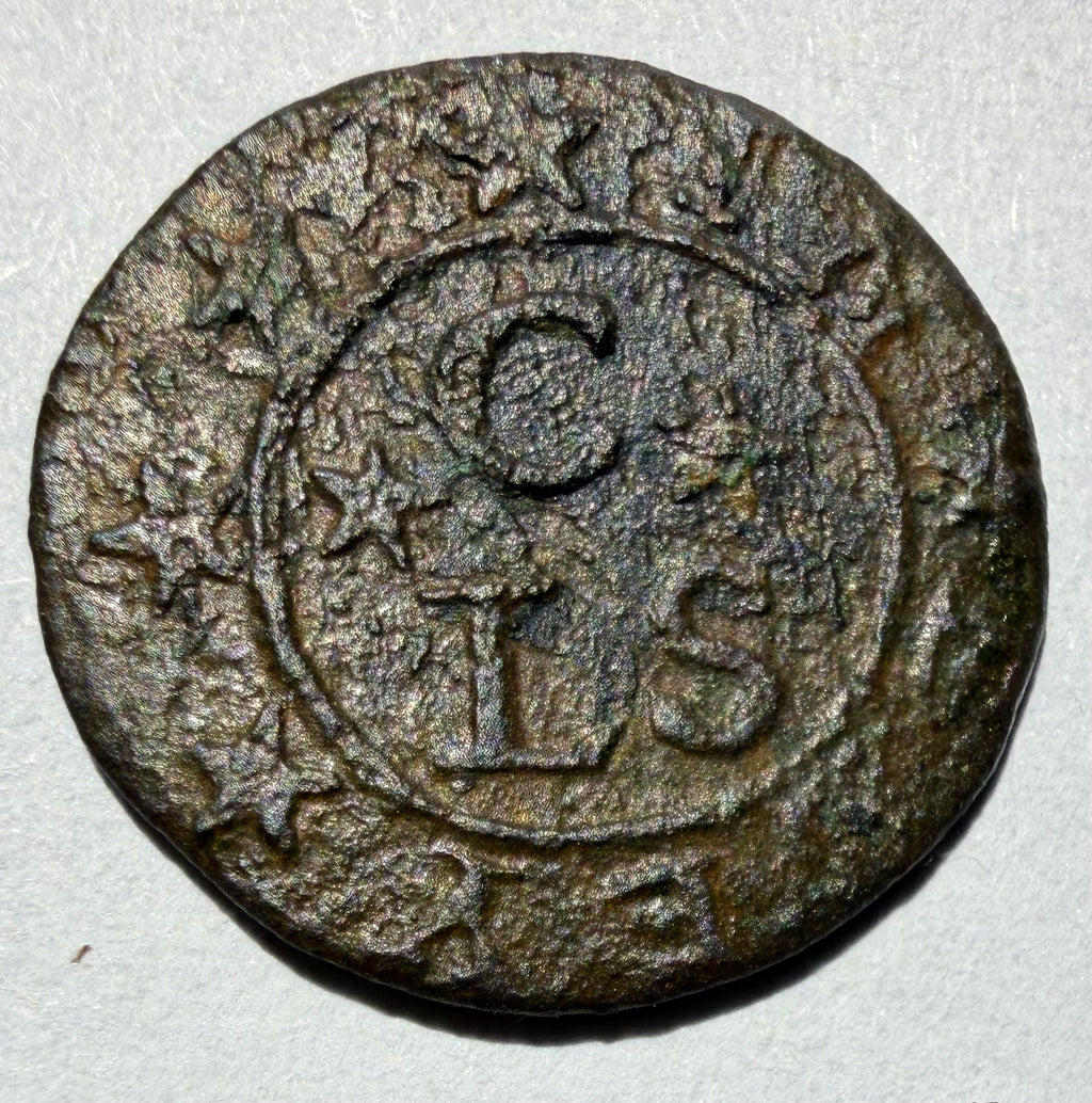 17thC Farthing Token Luke Crockson Ely Cambridgeshire BW 104 Tallow Chandler)
