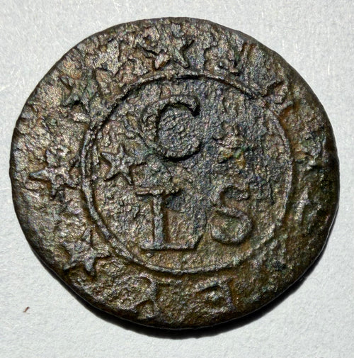 17thC Farthing Token Luke Crockson Ely Cambridgeshire BW 104 Tallow Chandler)