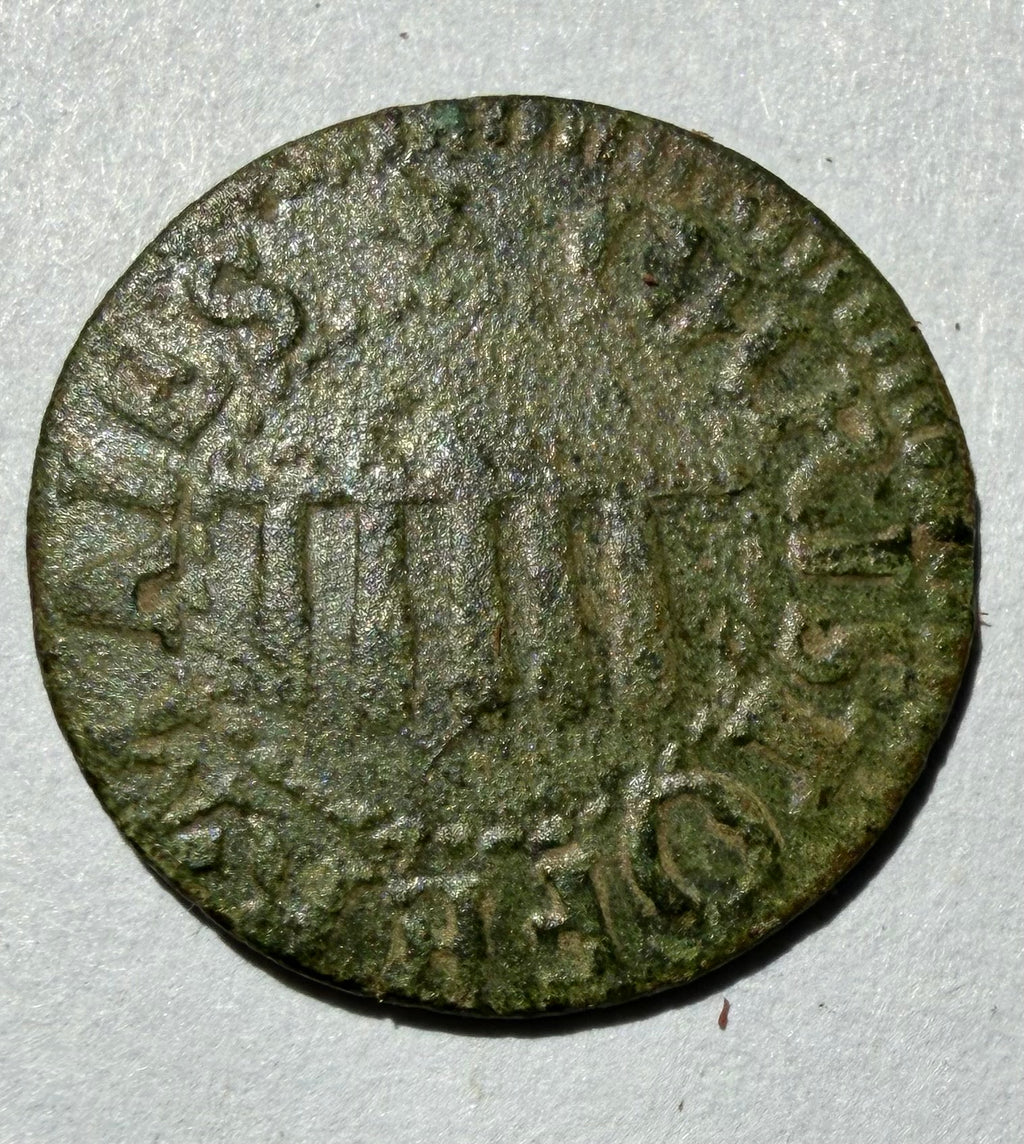 17th C. Cambridge Farthing Token - Christofer Maies Chandler - W.62 Dickinson 62
