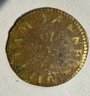 Ely Cambridgeshire 17thC Trade Token -William Tanner Brewer - W.119 Farthing