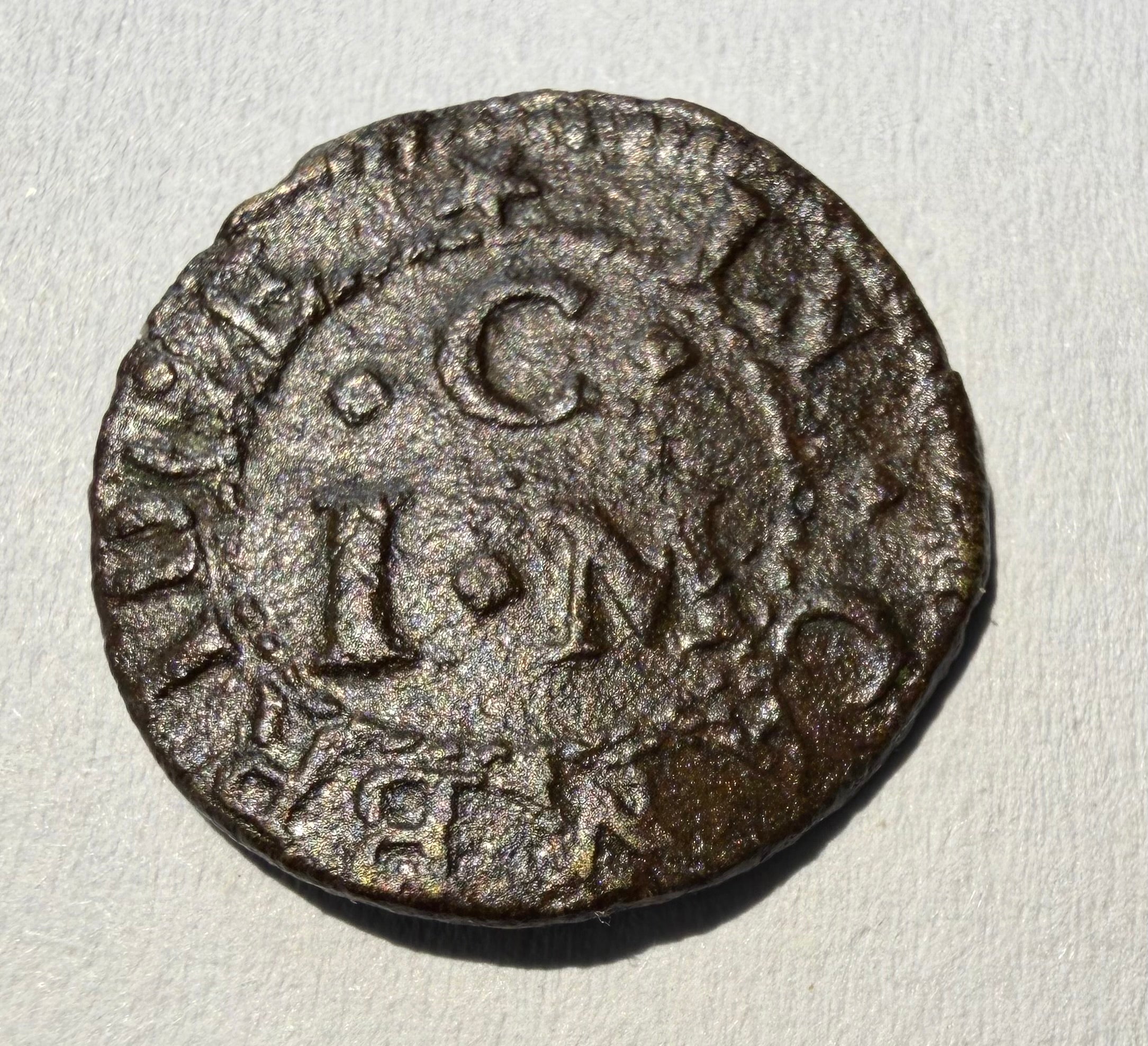 Cambridge 17th Century Farthing Token - John Chaplyn - W.25 / W.26
