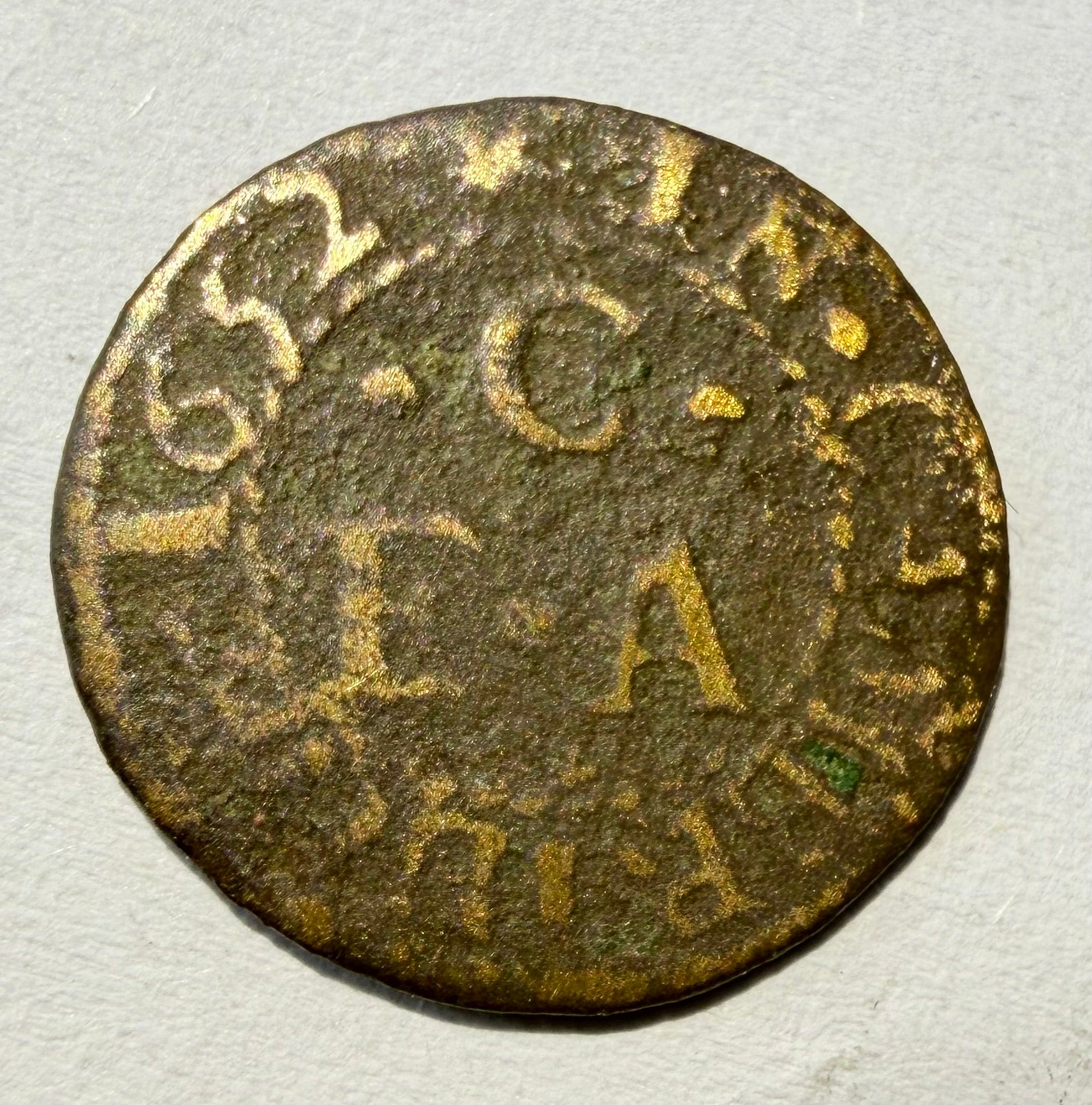 17th Century Trade Token – Edward Clark, Cambridge (1652) / W.28