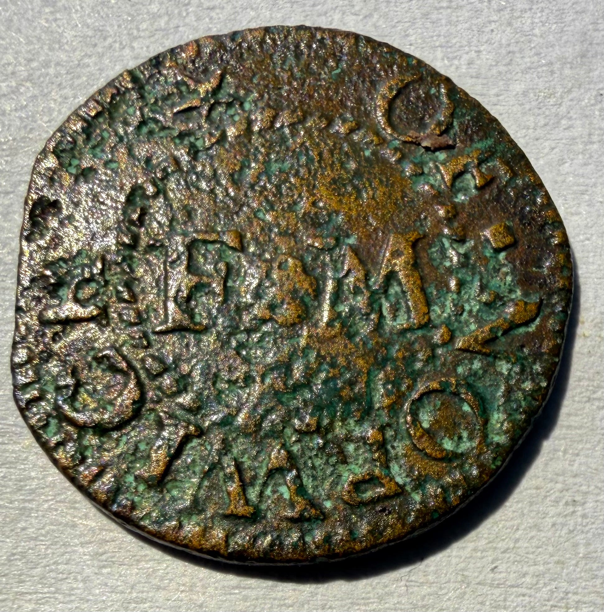 17th C Trade Token - Norfolk, Norwich - Francis Morley (Grocers' Arms) W#173