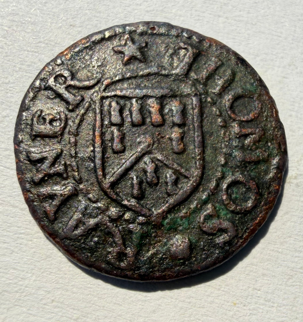 1653 Thomas Rayner Norwich Grocers Arms Farthing | 17th Century Trade Token