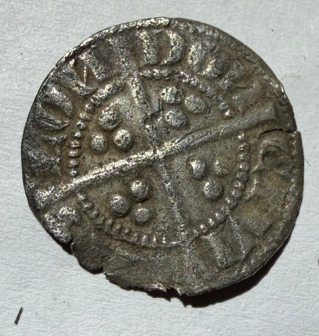 Edward I Penny Class 2b London Mint, – Bifolate crown Normal/Reversed N variety
