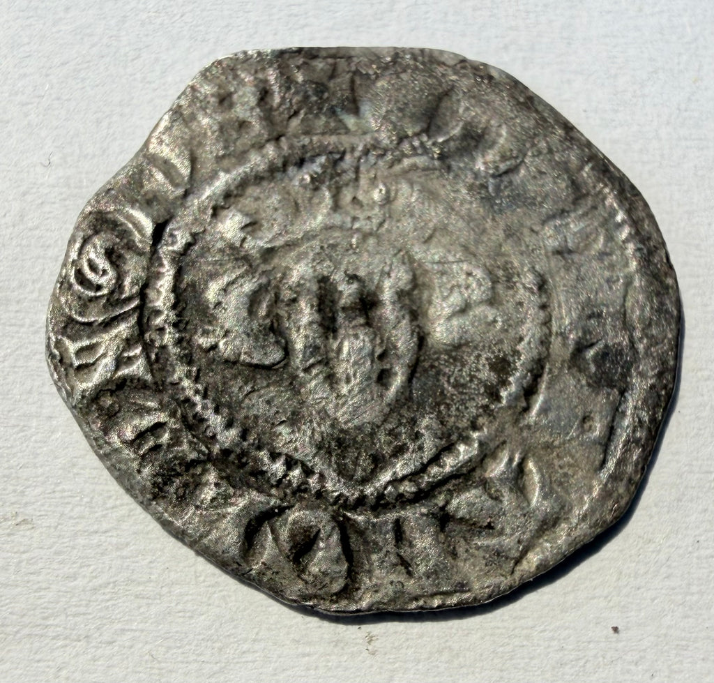 Edward I Silver Long Cross Penny – Class 10cf1 (Canterbury Mint)