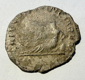 Postumus Antoninianus Salus Provinciarum River God Roman Coin UK Found