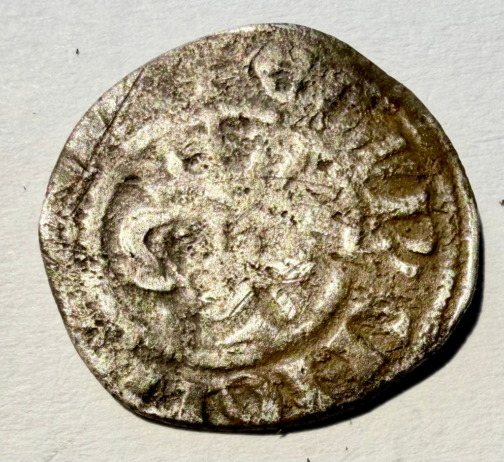 Edward I  Silver Hammered Penny Canterbury Mint Class 10cf3b / b2