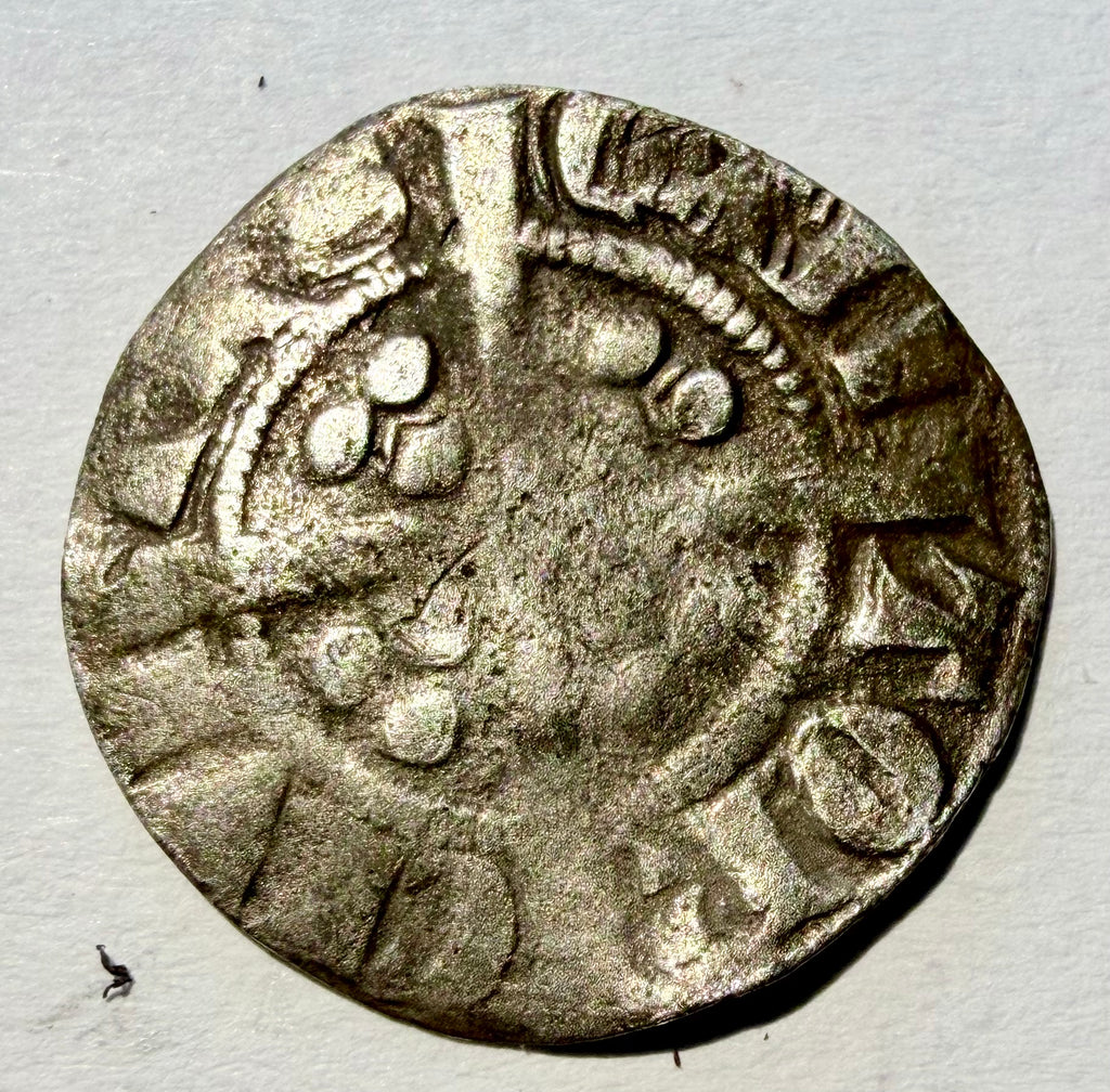 Edward I  Silver Hammered Penny Canterbury Mint Class 10cf3b / b2