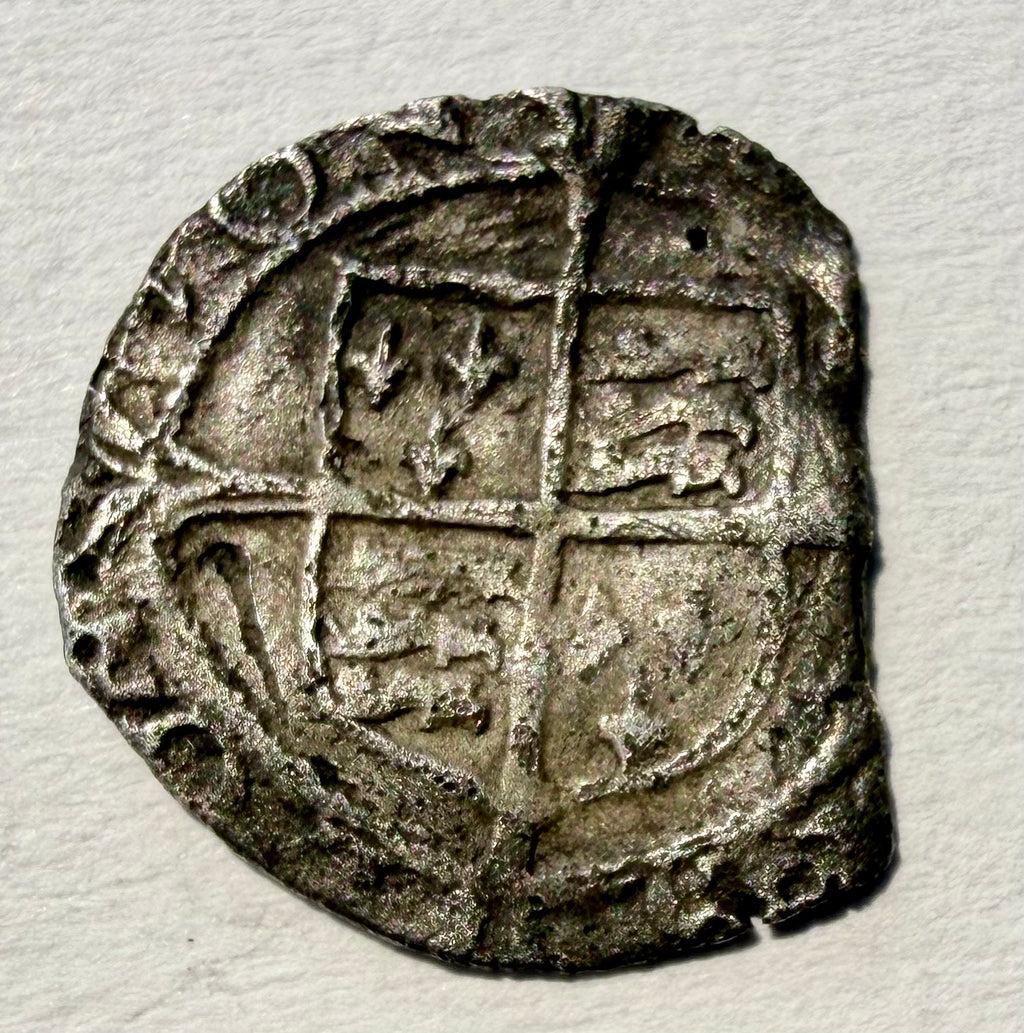 Elizabeth I Hammered Silver Penny (1560-1567) - London Mint - Bust 3H - S.2558