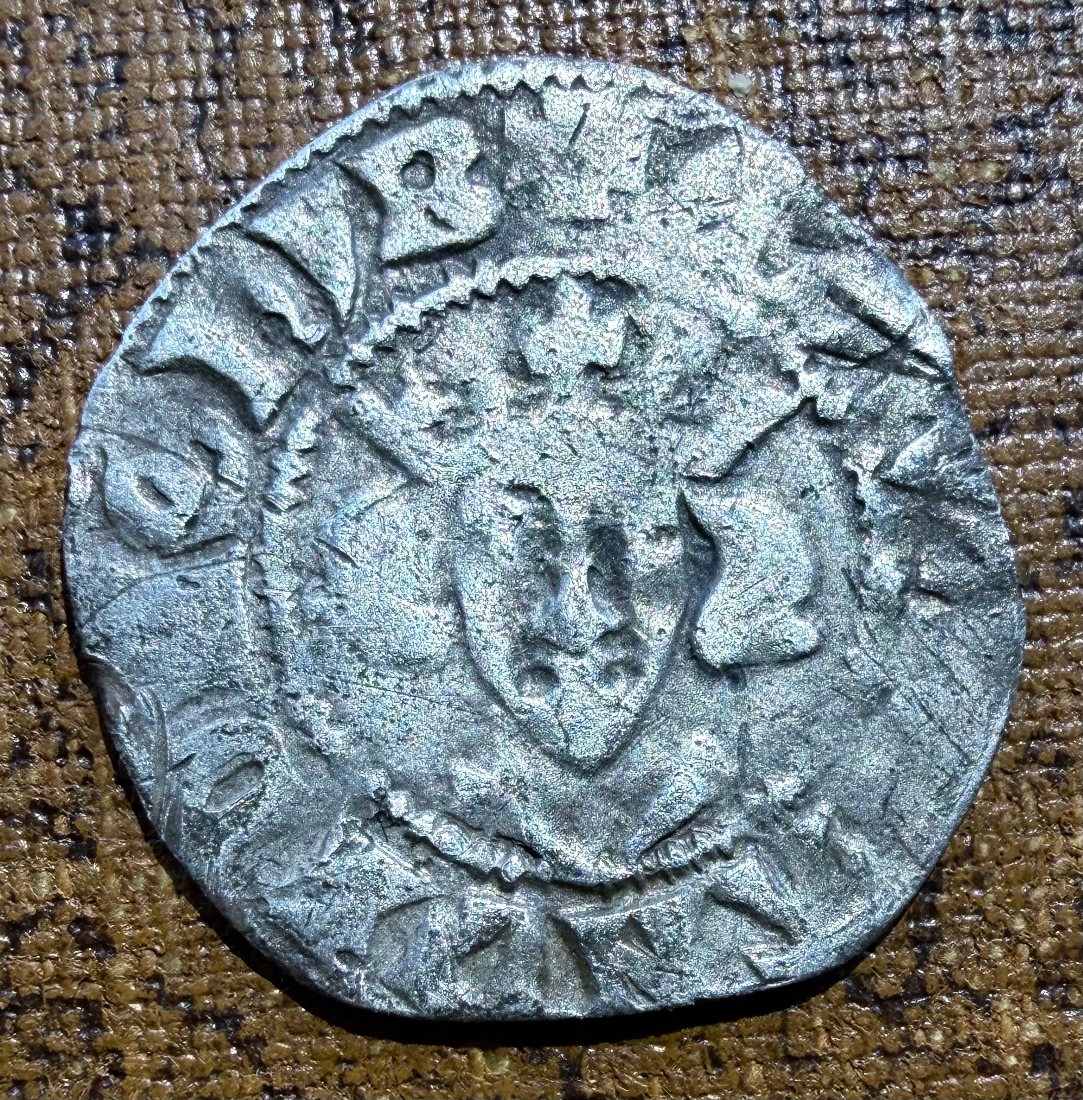 Edward I Hammered Silver Long Cross Penny – Class 10cf3 (London Mint)