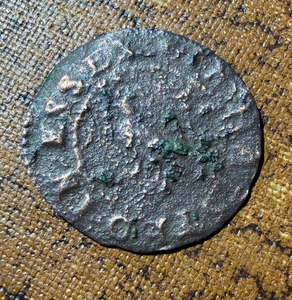 17th Cen17th Century Trade Token John Finch Halstead Essex 1/2d Halfpenny