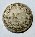 1885 Queen Victoria shilling