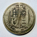 1892 Queen Victoria Shilling