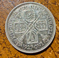 1927 George V Silver Florin (Two Shillings) - Proof Only Issue -circulated