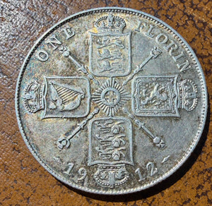 George V 1912 florin