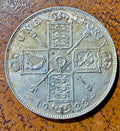 George V 1922 florin
