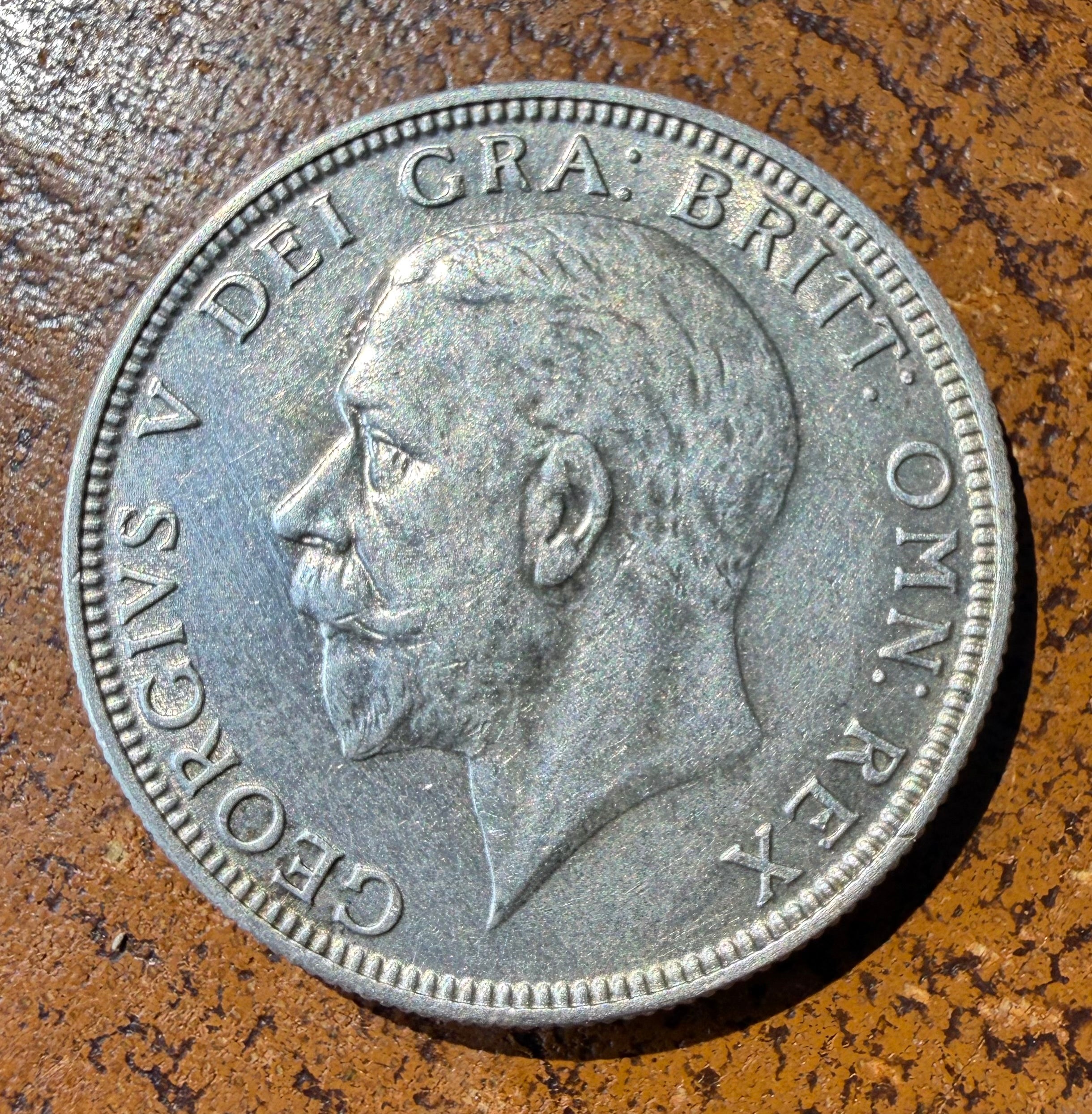 George V 1931 florin