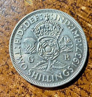 1937 George VI Silver Two Shillings